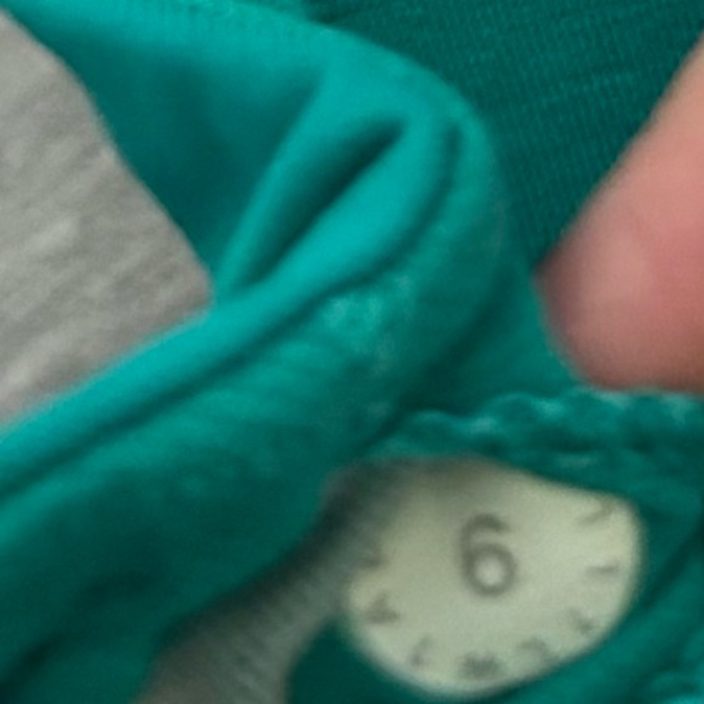 Lululemon Glide and Stride Tank Heathered Viridian Green Viridian Green Sz6 - Picture 7 of 7